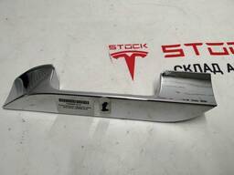 1Хромированная ручка (металл) наружная передняя/задняя левая Tesla model S, model S REST 1