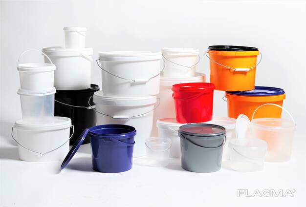 3.3 L food grade plastic bucket (container) from manufacturer Prime Box - Made in Ukraine