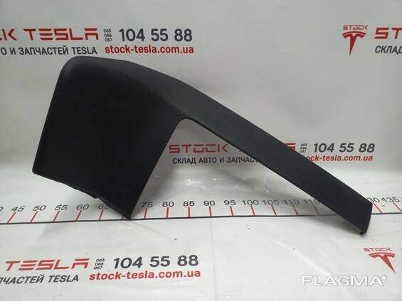 2Накладка центральной панели нижняя правая 13A PUR BLACK Tesla model X, model S REST 10023