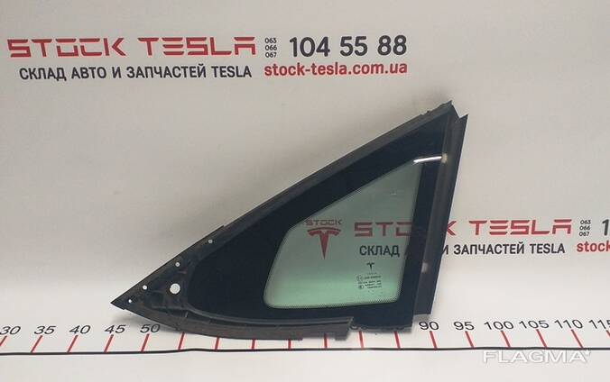 2Стекло крыла заднего правого (форточка) Tesla model S, model S REST 1051821-99-A