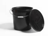 21 L round plastic bucket (container) with lid from manufacturer Prime Box (UA) - photo 9