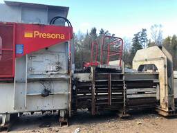 Used automatic channel baler PRESONA LP100CHK4S HDX