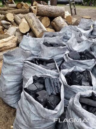 Charcoal supply. Oak, hornbeam.