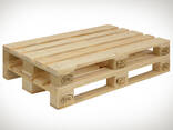Wooden pallets for sale Used Euro pallets 1200 x 800 wholesale prices EU standard pallets - photo 1