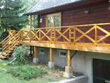 Изготовления деревянных балконов - фото 2
