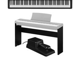 Kawai ES110 88-Key Digital Piano, Stylish Black With Accessory Bundle