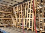 Kiln-dried Hornbeam (Beech) Firewood in Wooden Crates | Ultima Carbon - фото 1