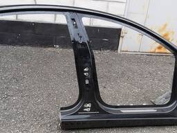 Кузовная панель стоек А/В правая PBSB с лонжероном, стаканом, полкой крыла Tesla model 3 1