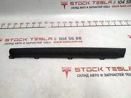 Облицовка межсекционная двери задней правой ULTRASUEDE BLK Tesla model X 1051556-06-C
