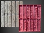 Silicone mould for decorative stone creating ( "Wenice stone") - фото 1