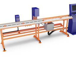 Station for installing strikers and drilling for mullions before welding WS505