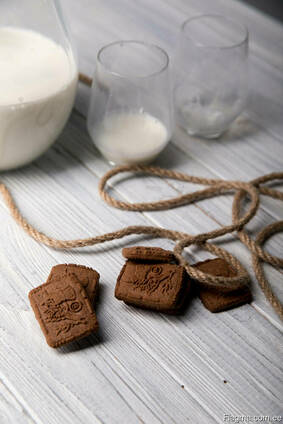 Sugar biscuits in range