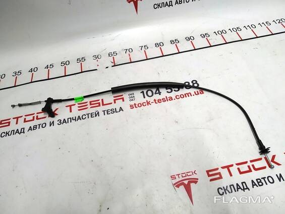 Тросик от привода до замка двери задней левой Tesla model X 1033838-00-K