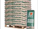 Wood Pellets Wood Pellets DIN EN Plus-A1 EN Plus-A2 6-8mm Pine Beech Wood Pellets Of 15kg - photo 1